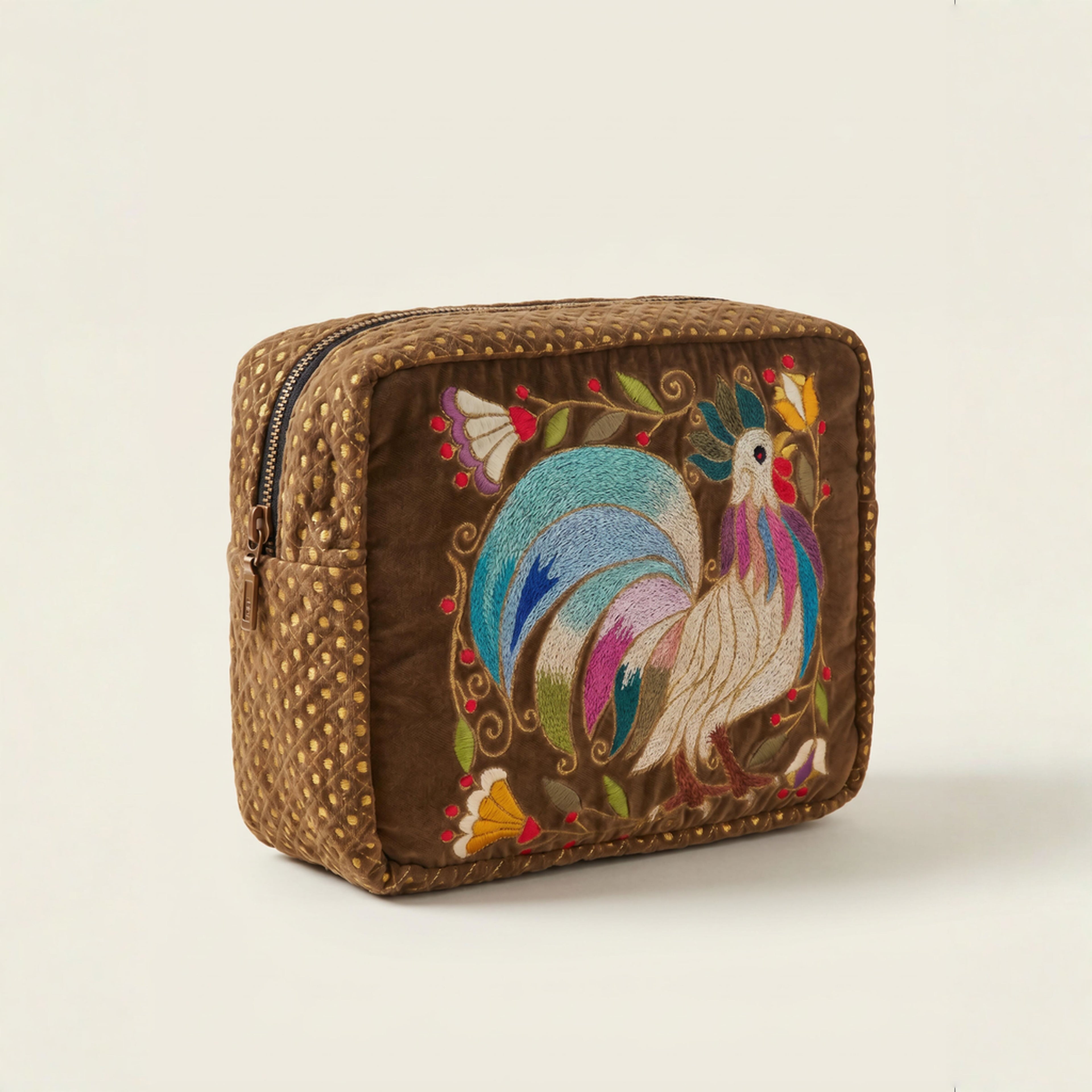 The Rooster Pouch - Brown