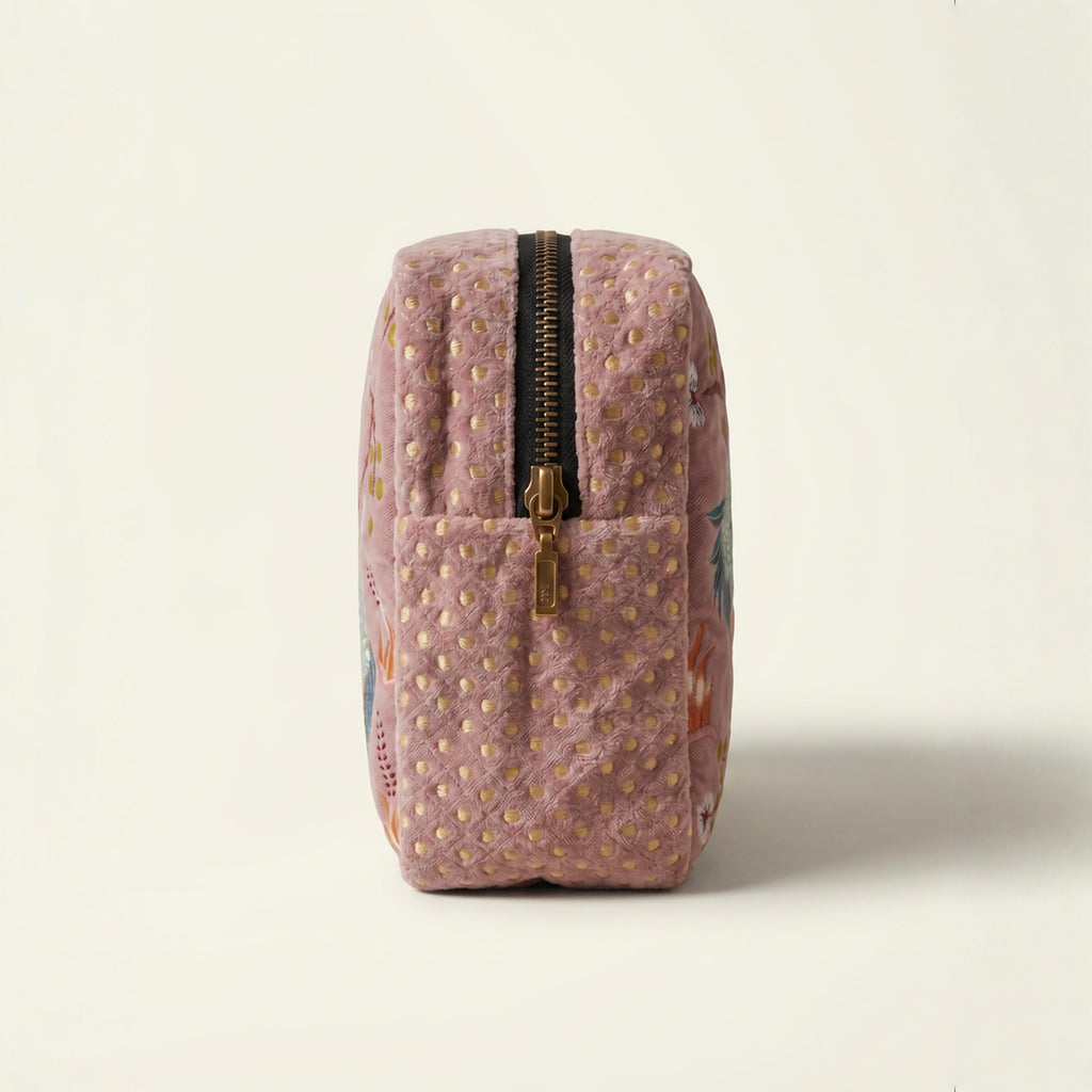 The River Luxe Pouch - Dusty Rose