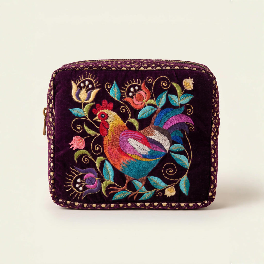 The Hen Pouch - Burgundy