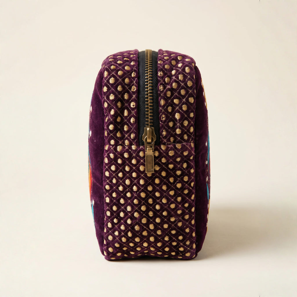 The Rooster Pouch - Burgundy