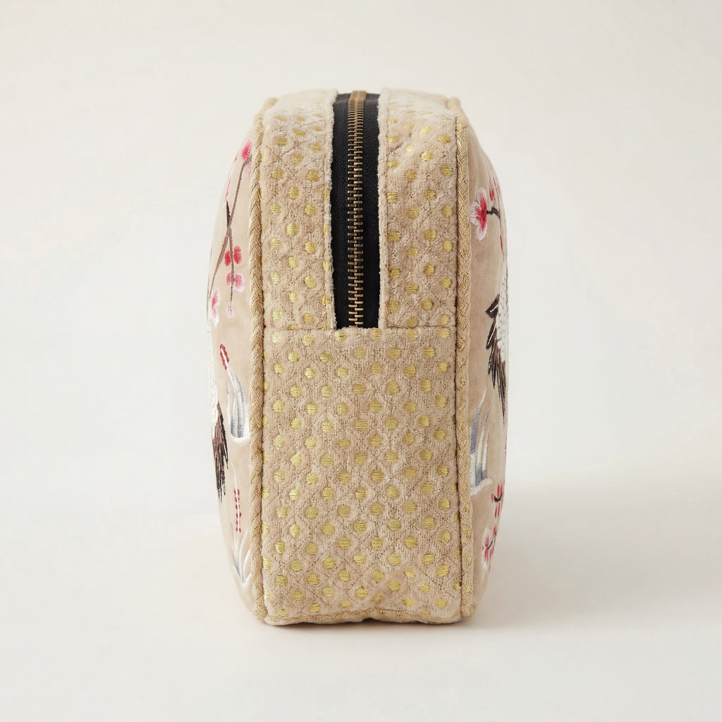 The River Luxe Pouch - Butter Cream
