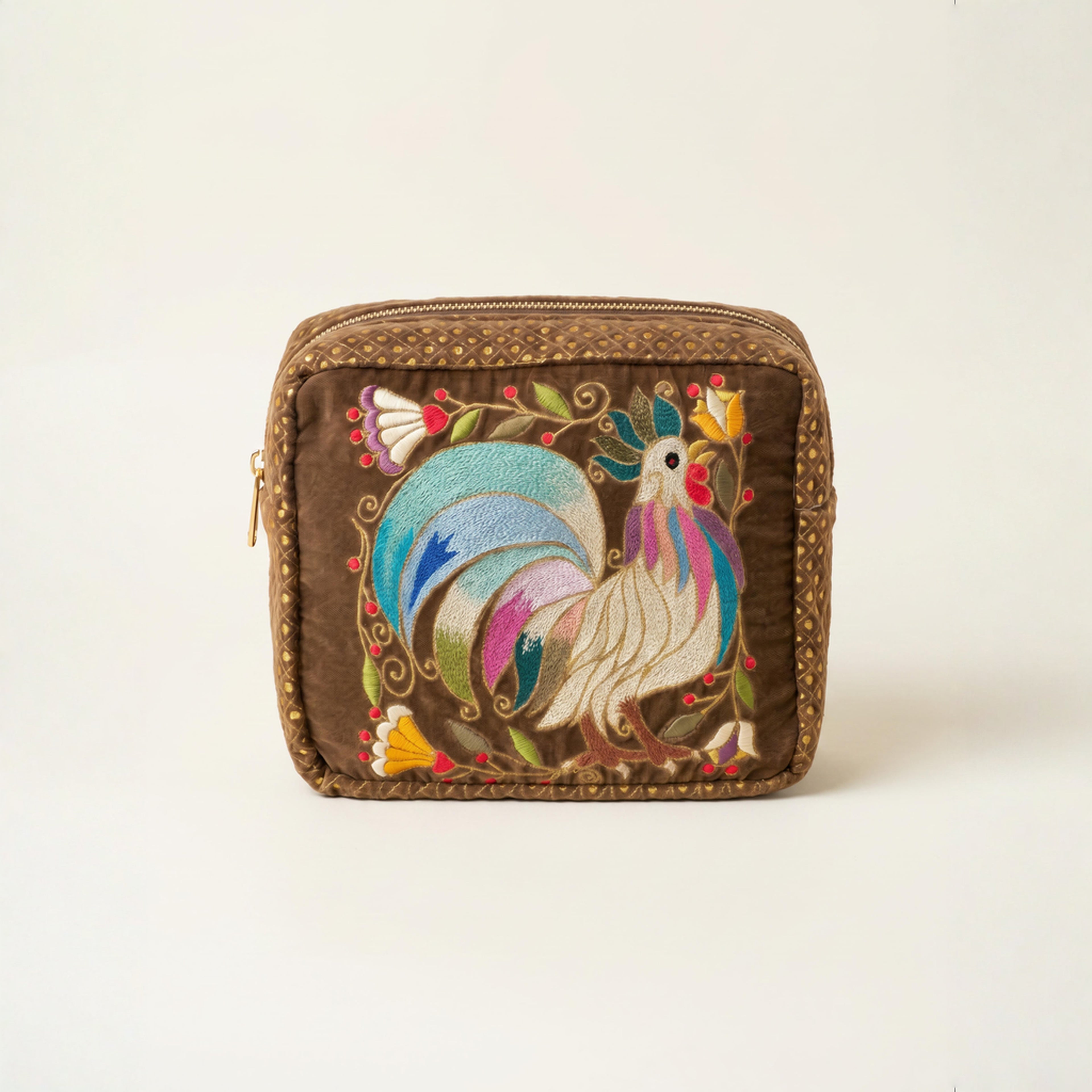 The Rooster Pouch - Brown