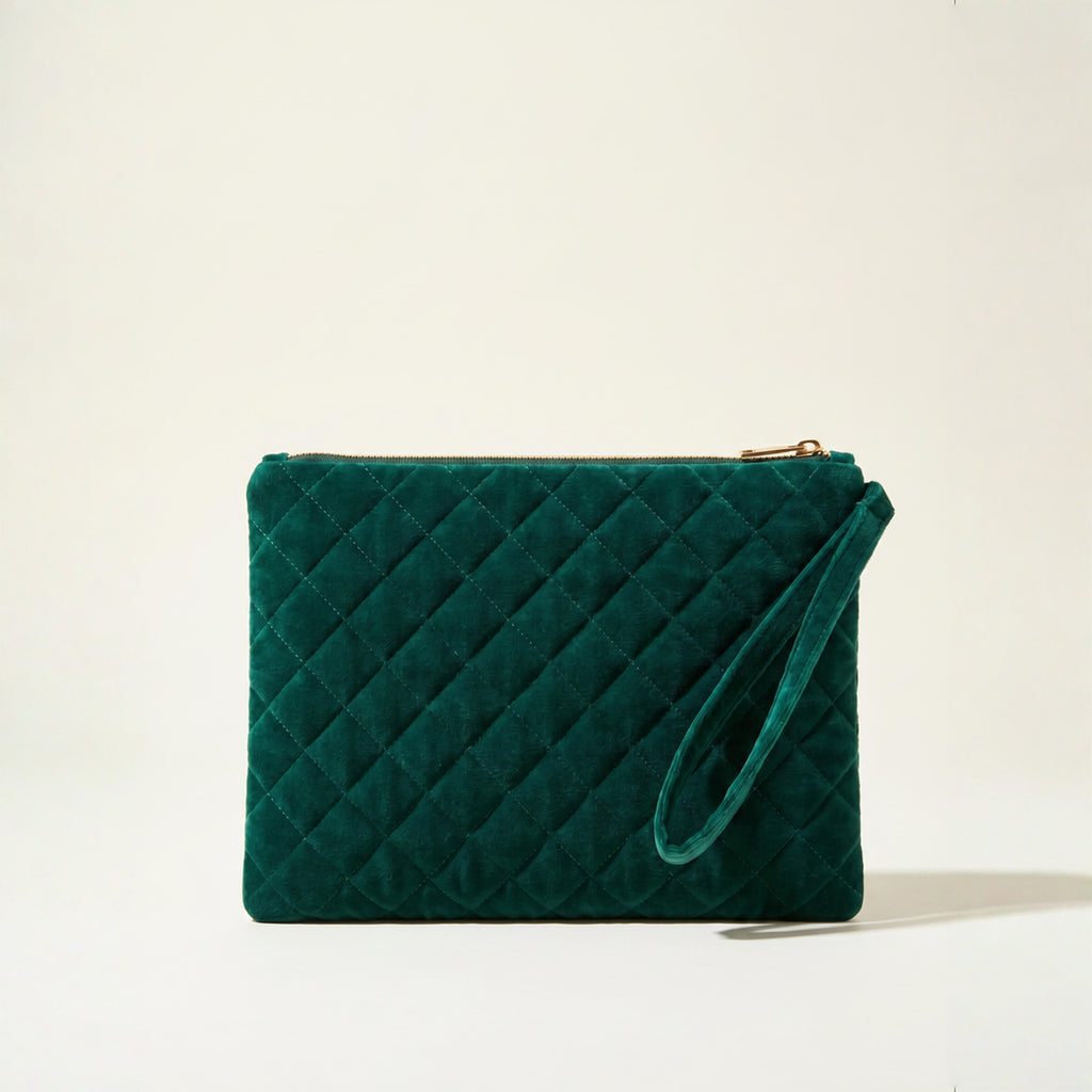 The Devi Pouch Forest Green