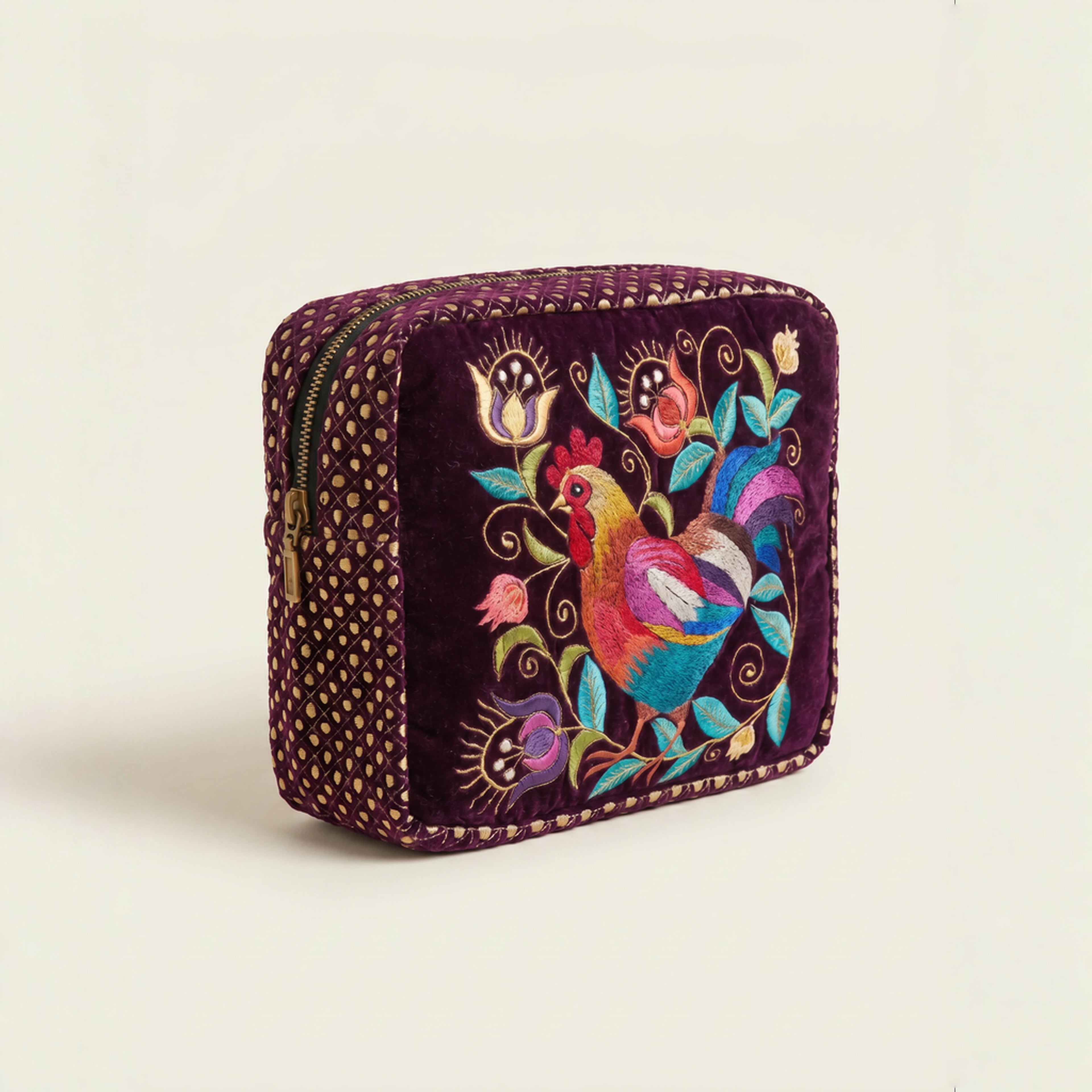The Hen Pouch - Burgundy