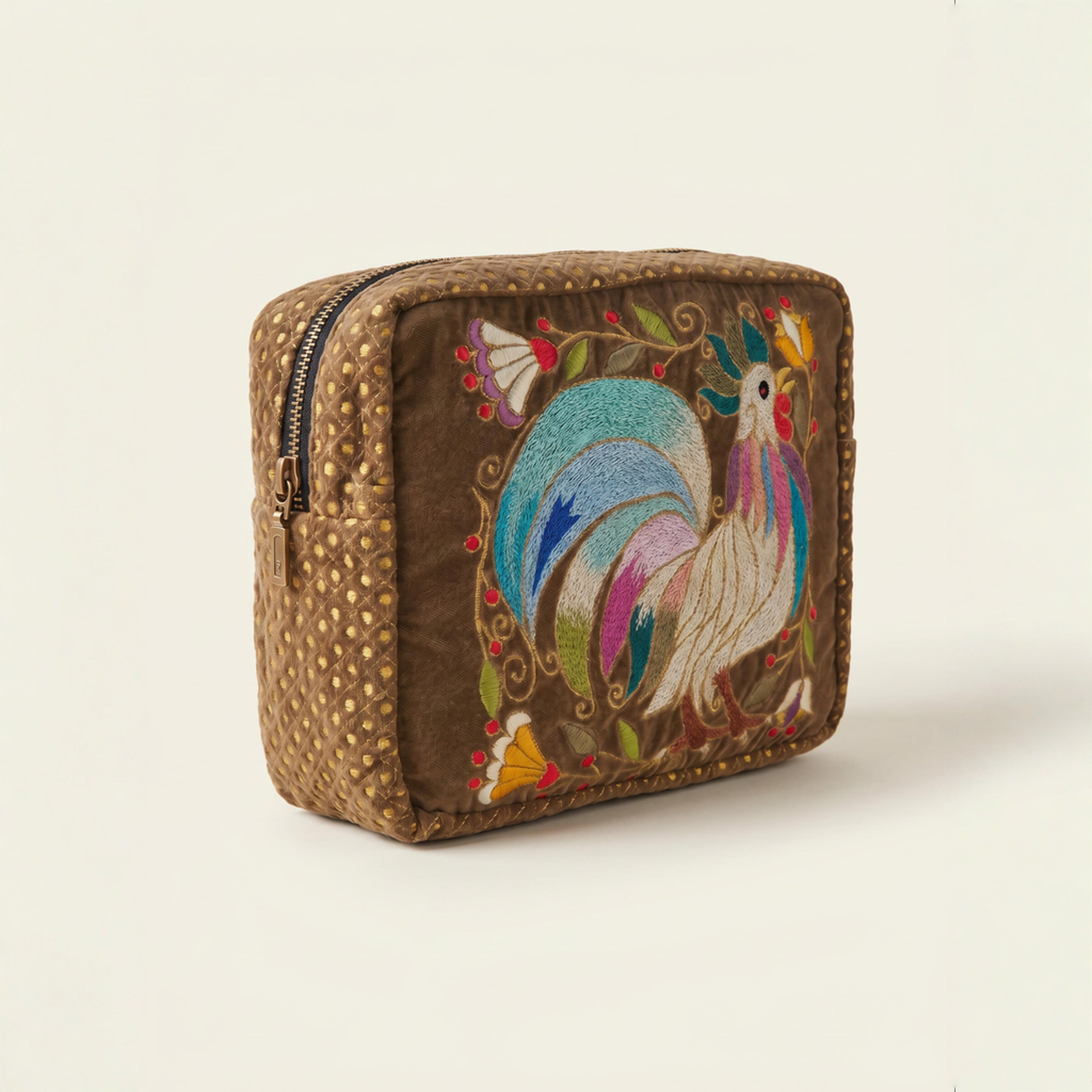 The Rooster Pouch - Brown