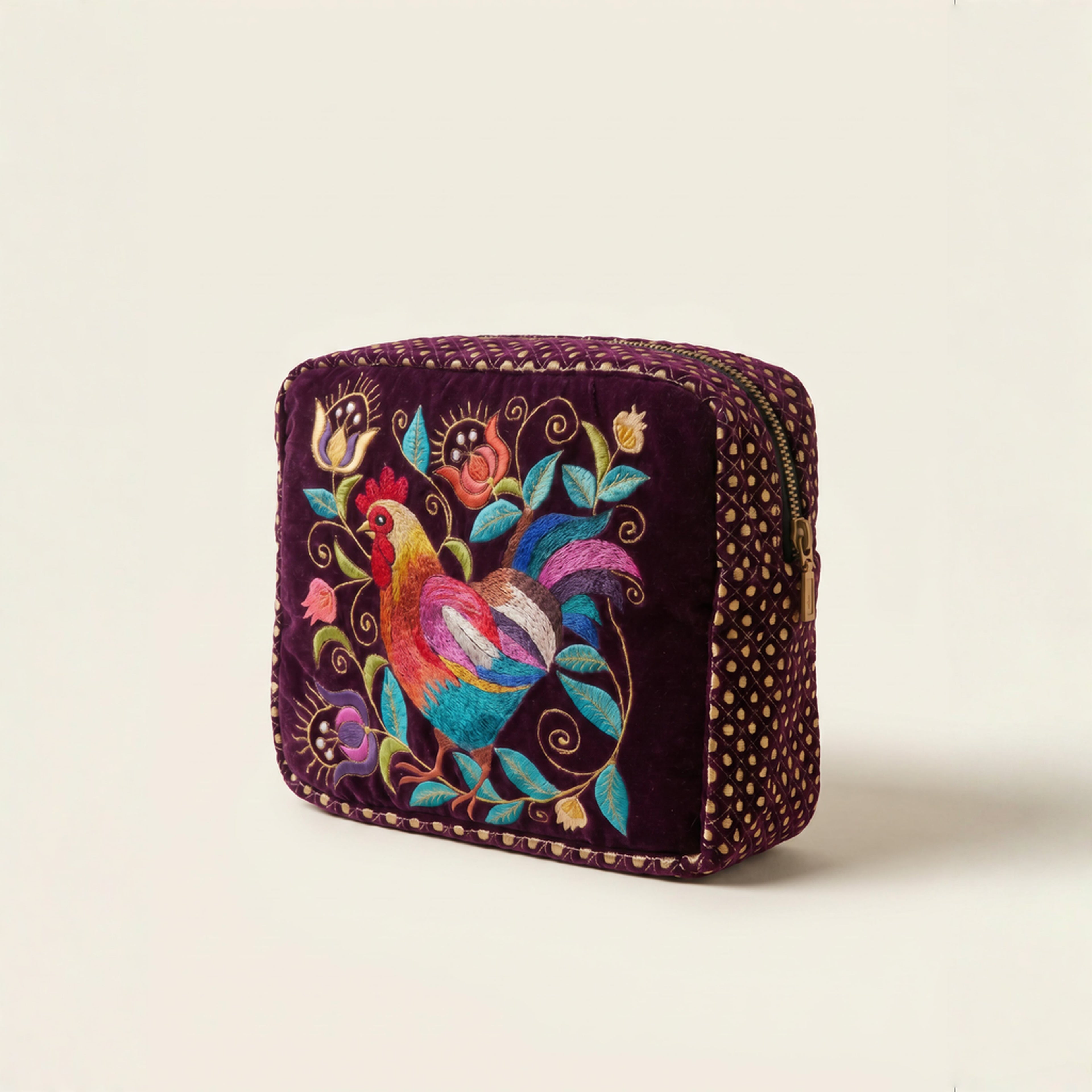 The Hen Pouch - Burgundy