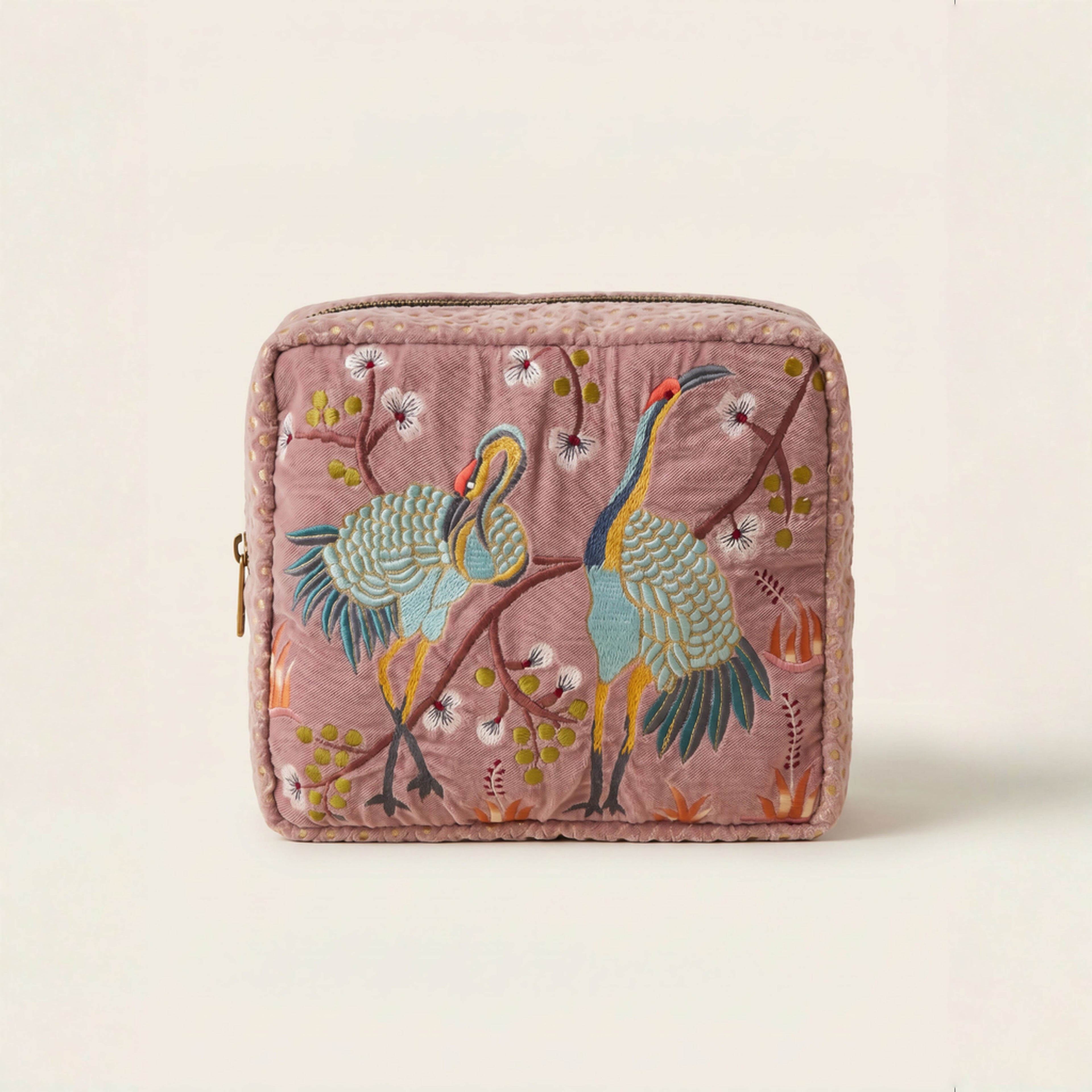 The River Luxe Pouch - Dusty Rose