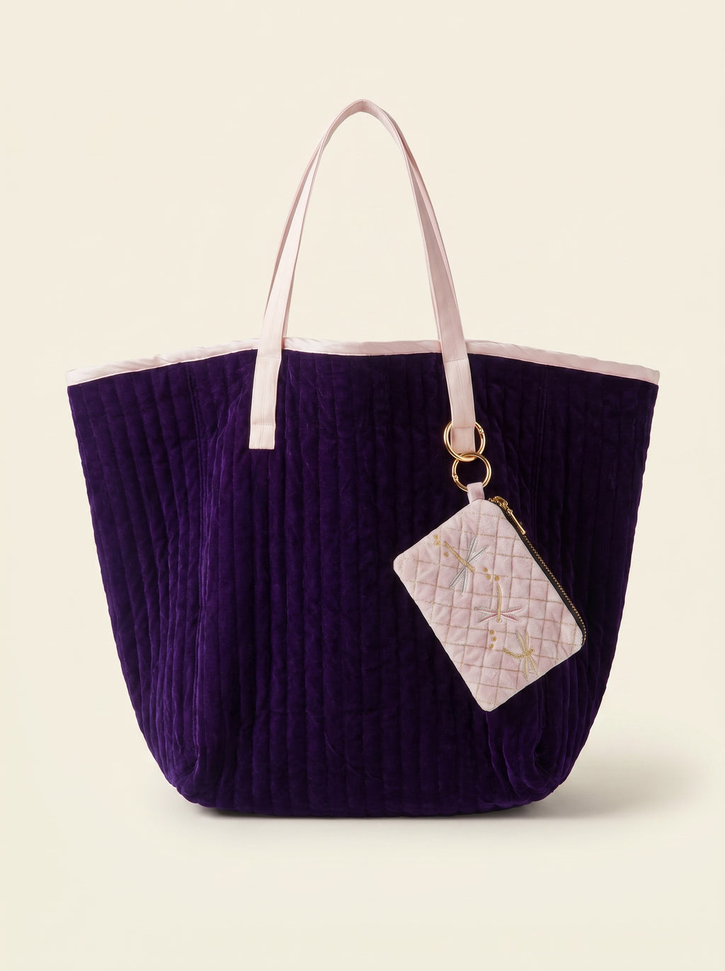 The Cézanne Tote - Deep Purple | Blush