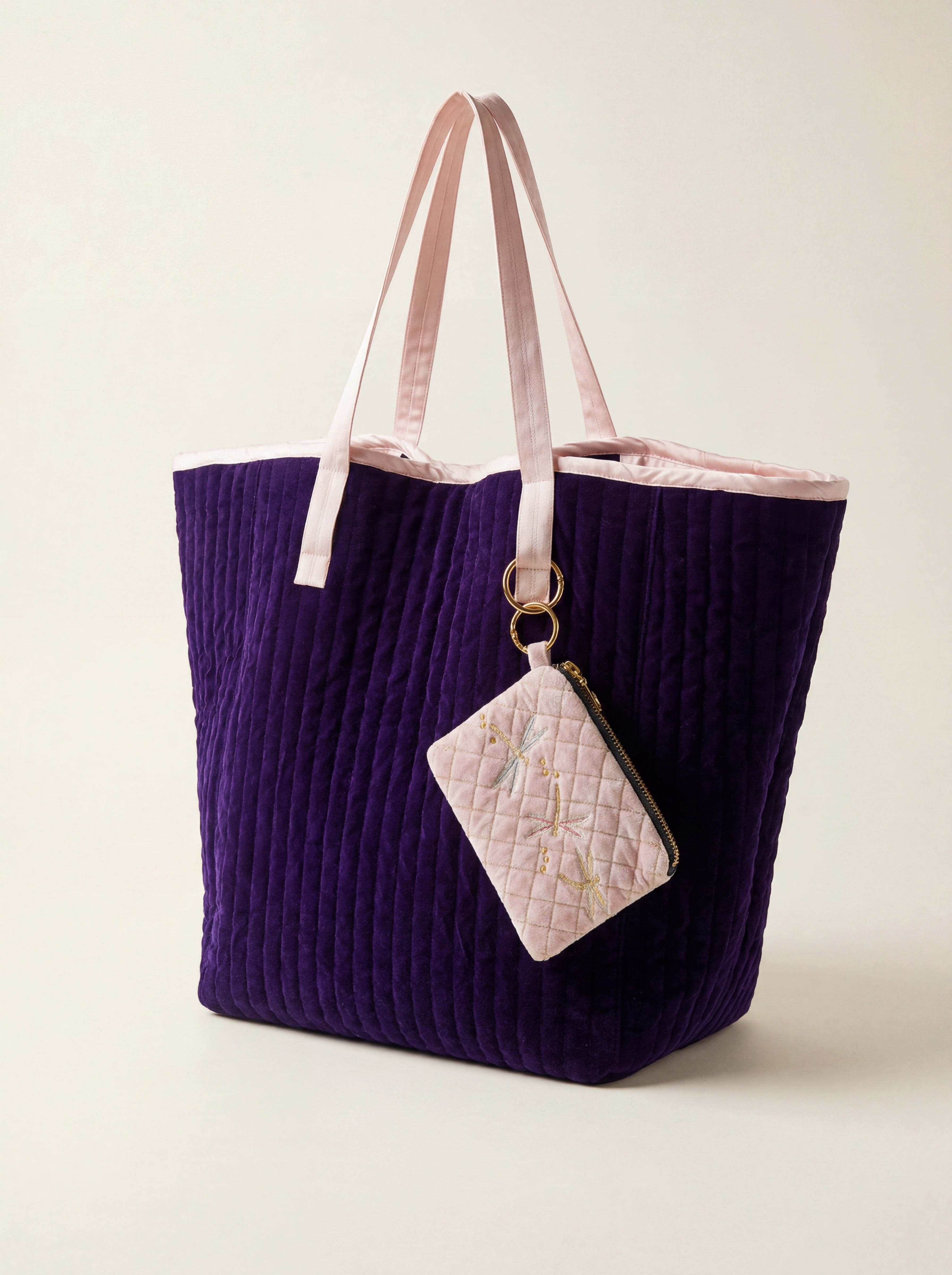 The Cézanne Tote - Deep Purple | Blush