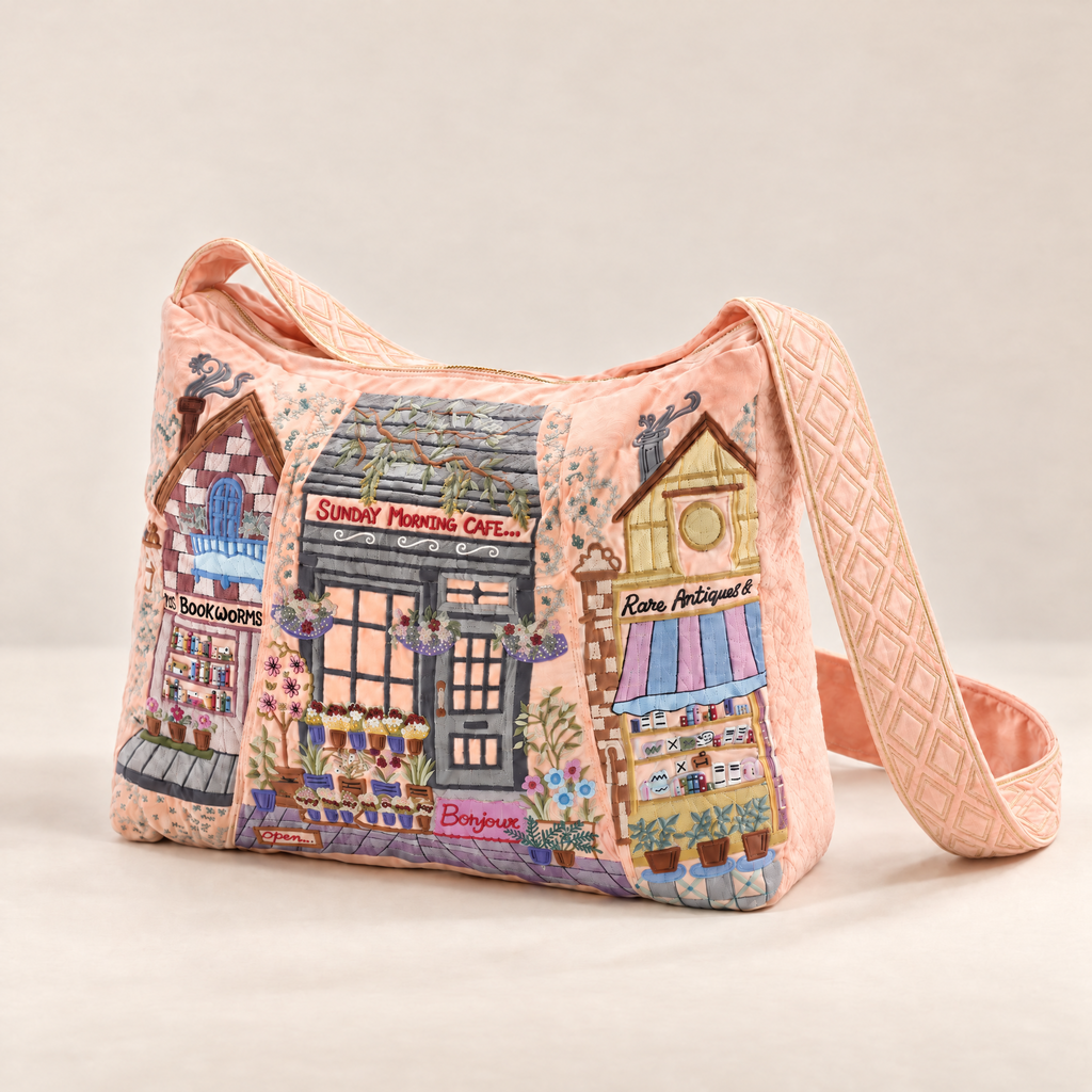 The Chelsea Luxe Tote - Blush Peach