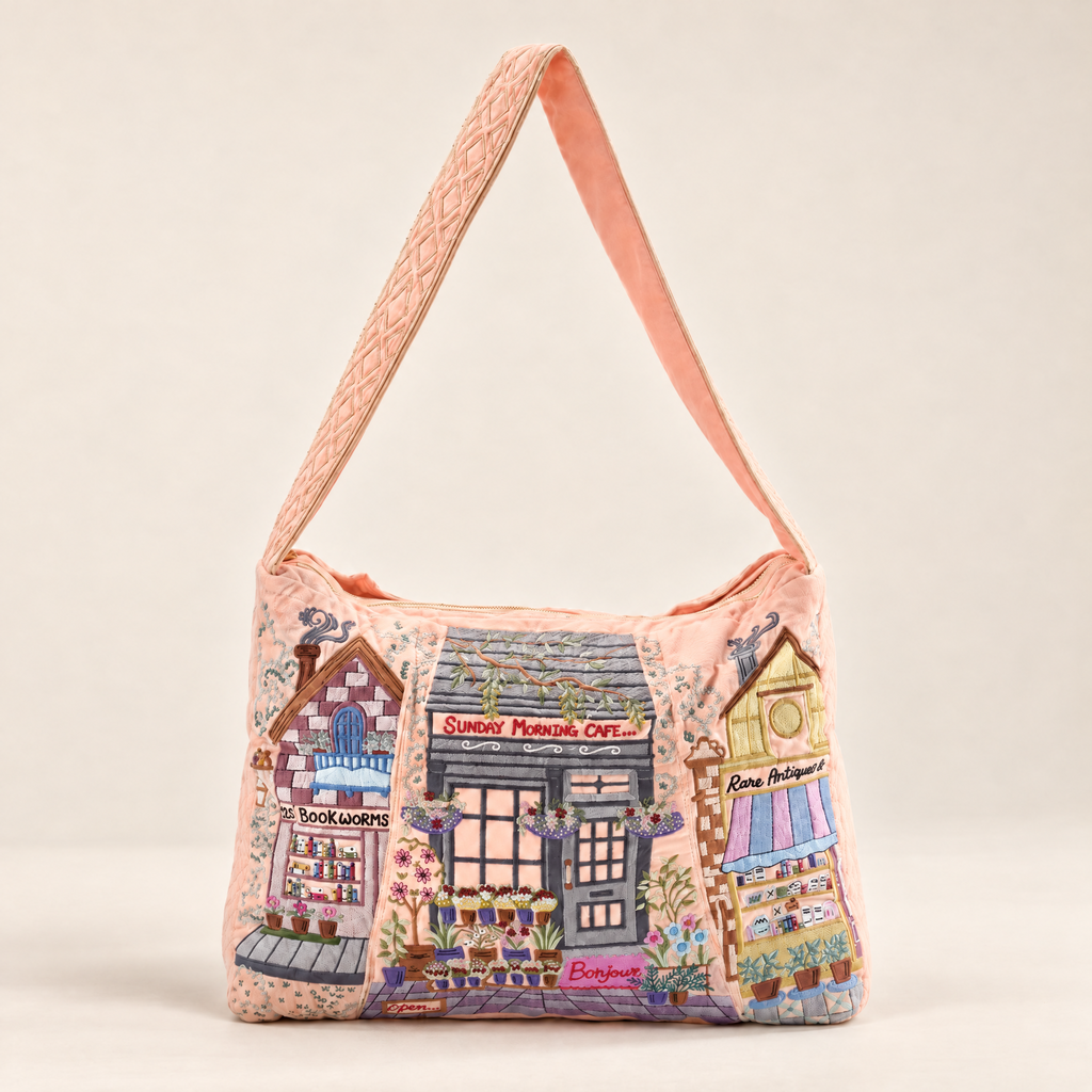 The Chelsea Luxe Tote - Blush Peach