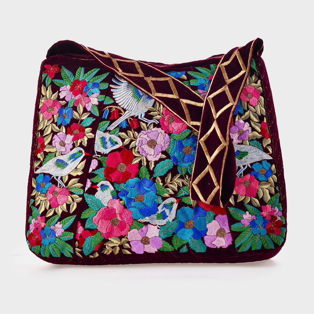 The Madison Luxe Tote Burgundy