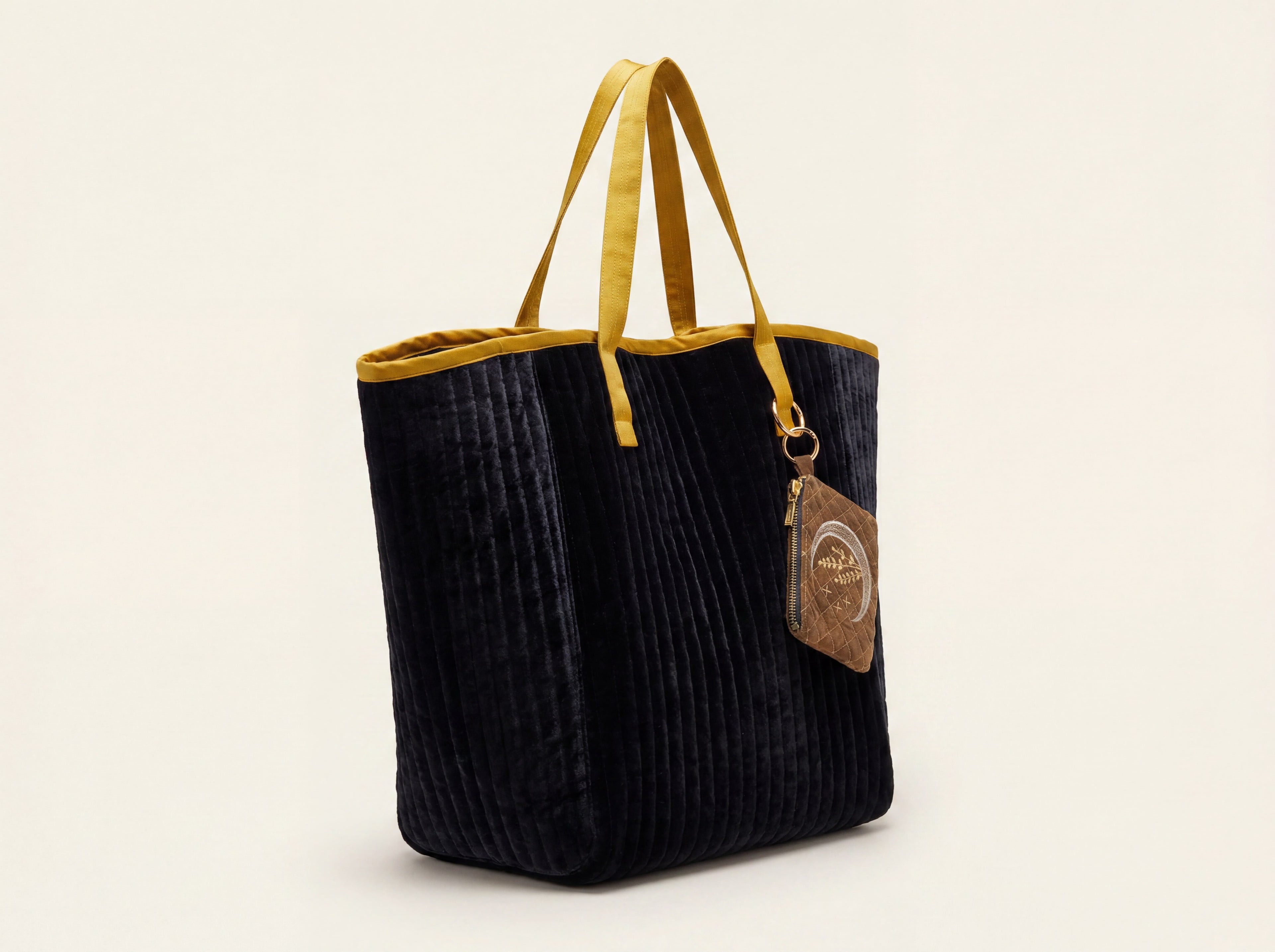 The Cézanne Tote - Midnight Black | Gold