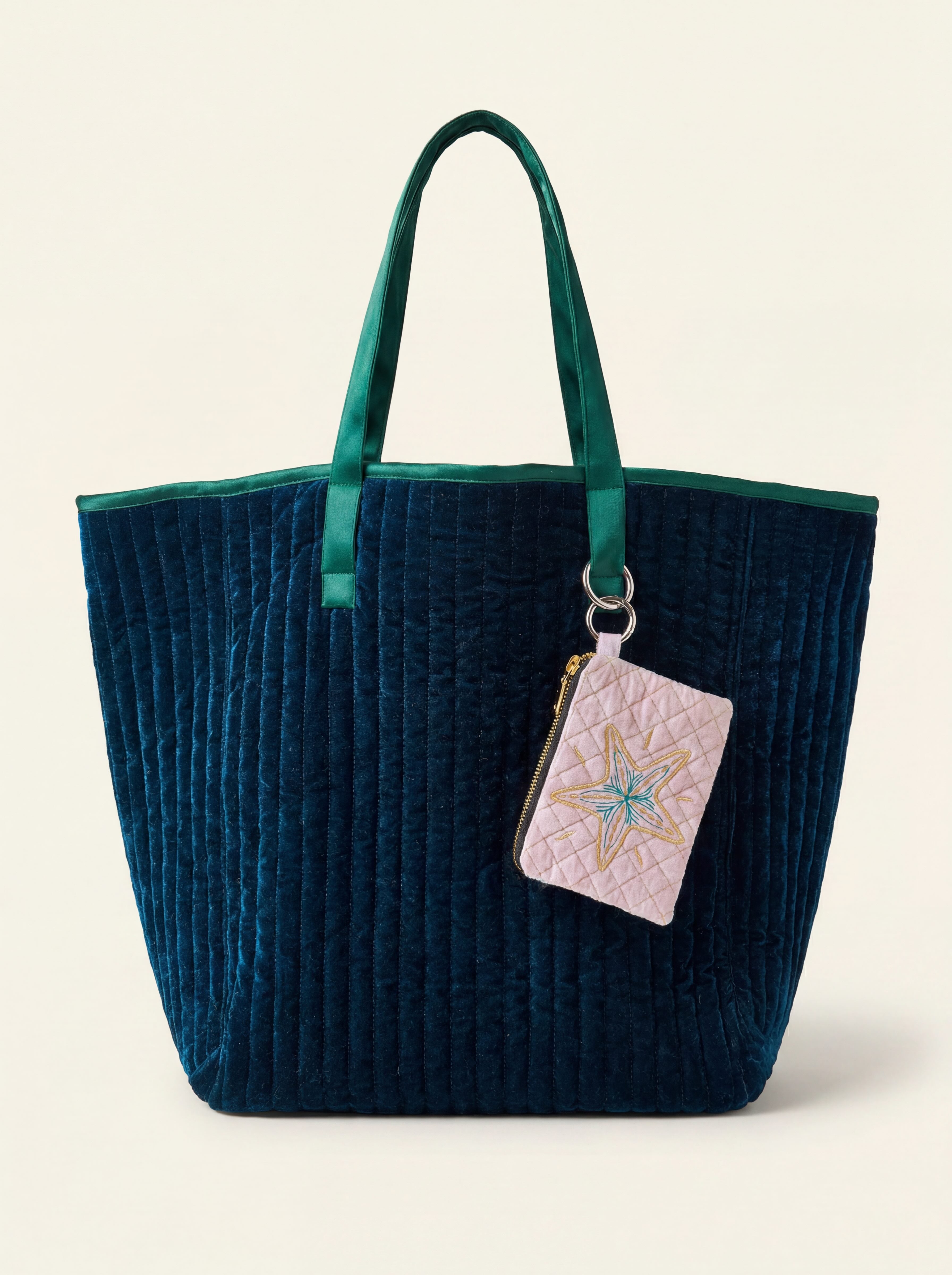 The Cézanne Tote - Deep Blue | Sea Green
