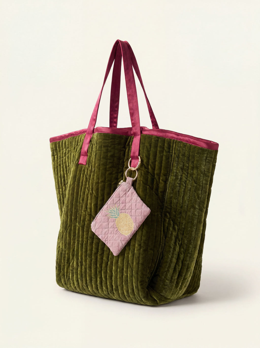 The Cézanne Tote - Olive | Berry