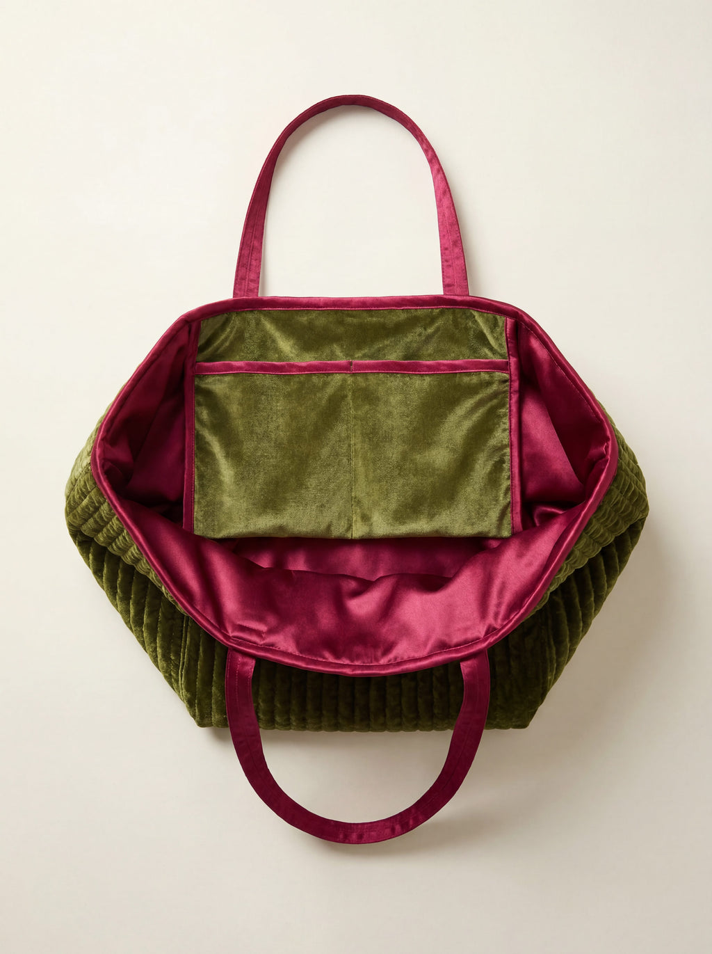 The Cézanne Tote - Olive | Berry