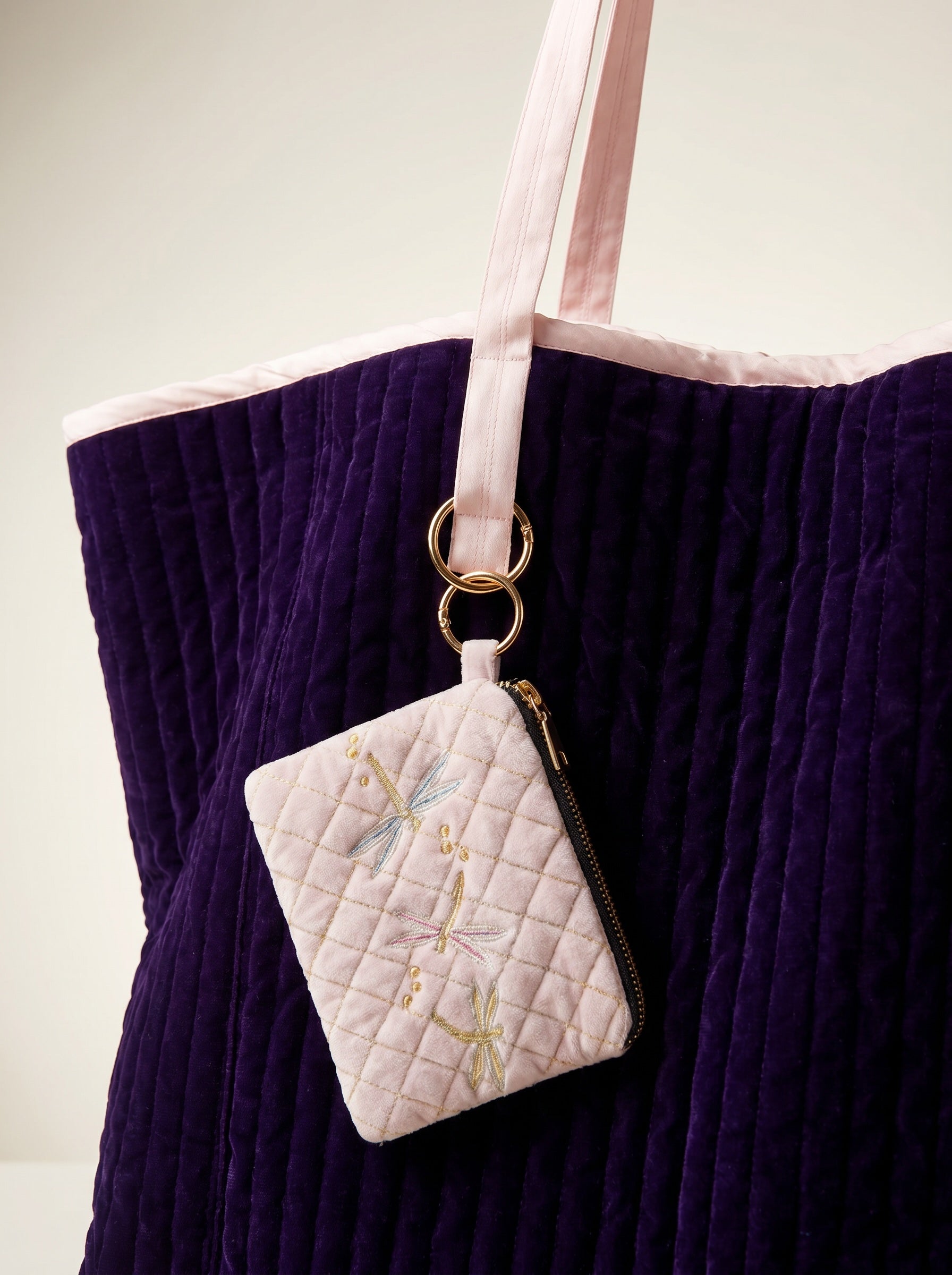 The Cézanne Tote - Deep Purple | Blush