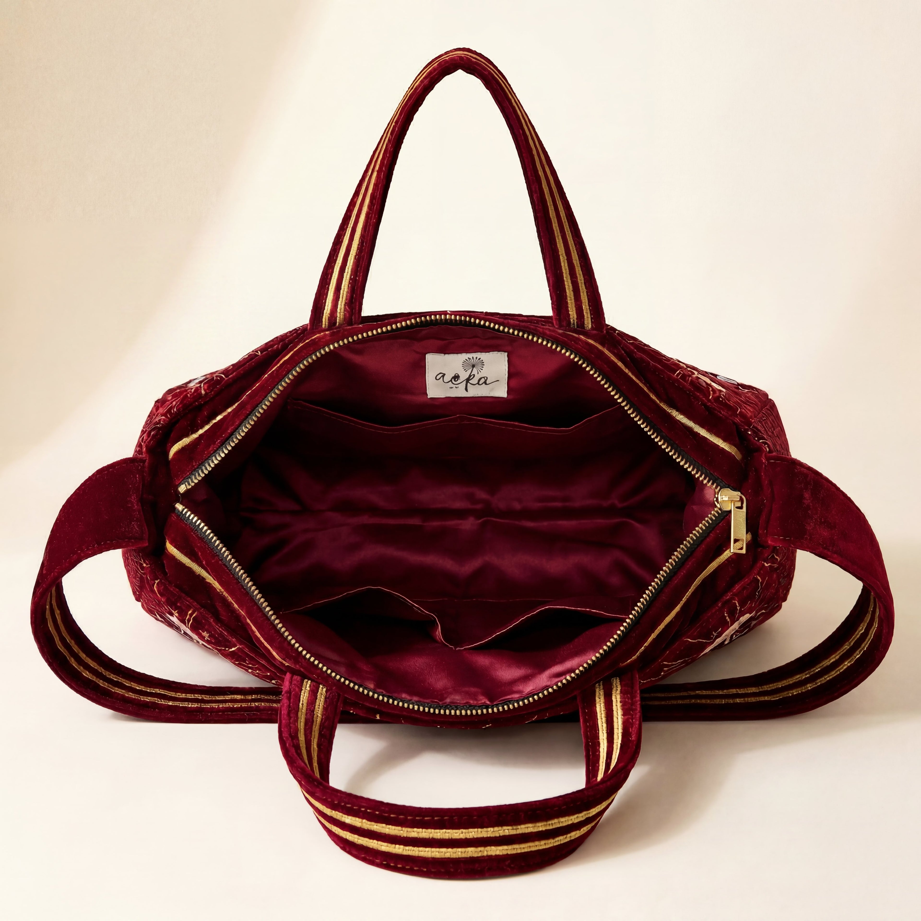 The Matchday Tote - Wine Red