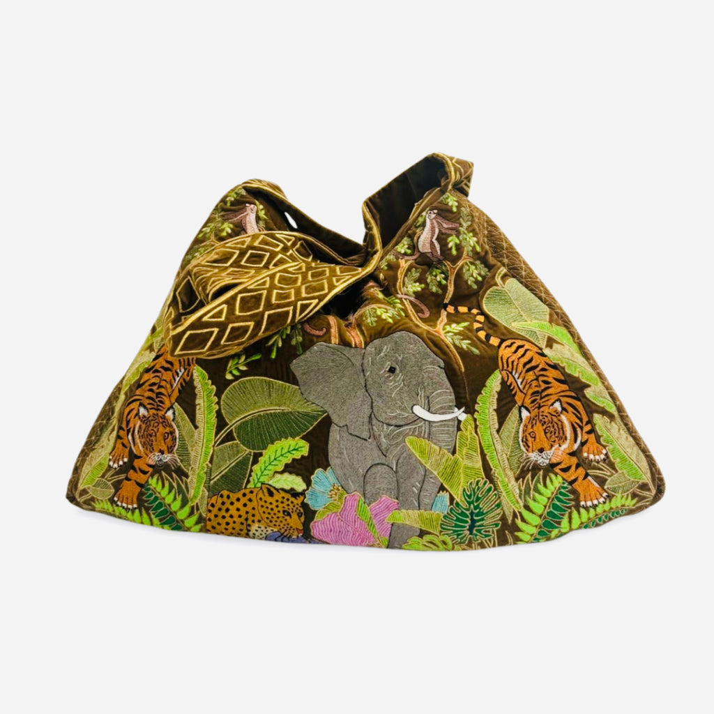 The Paloma Luxe Hobo Bag - Golden Brown
