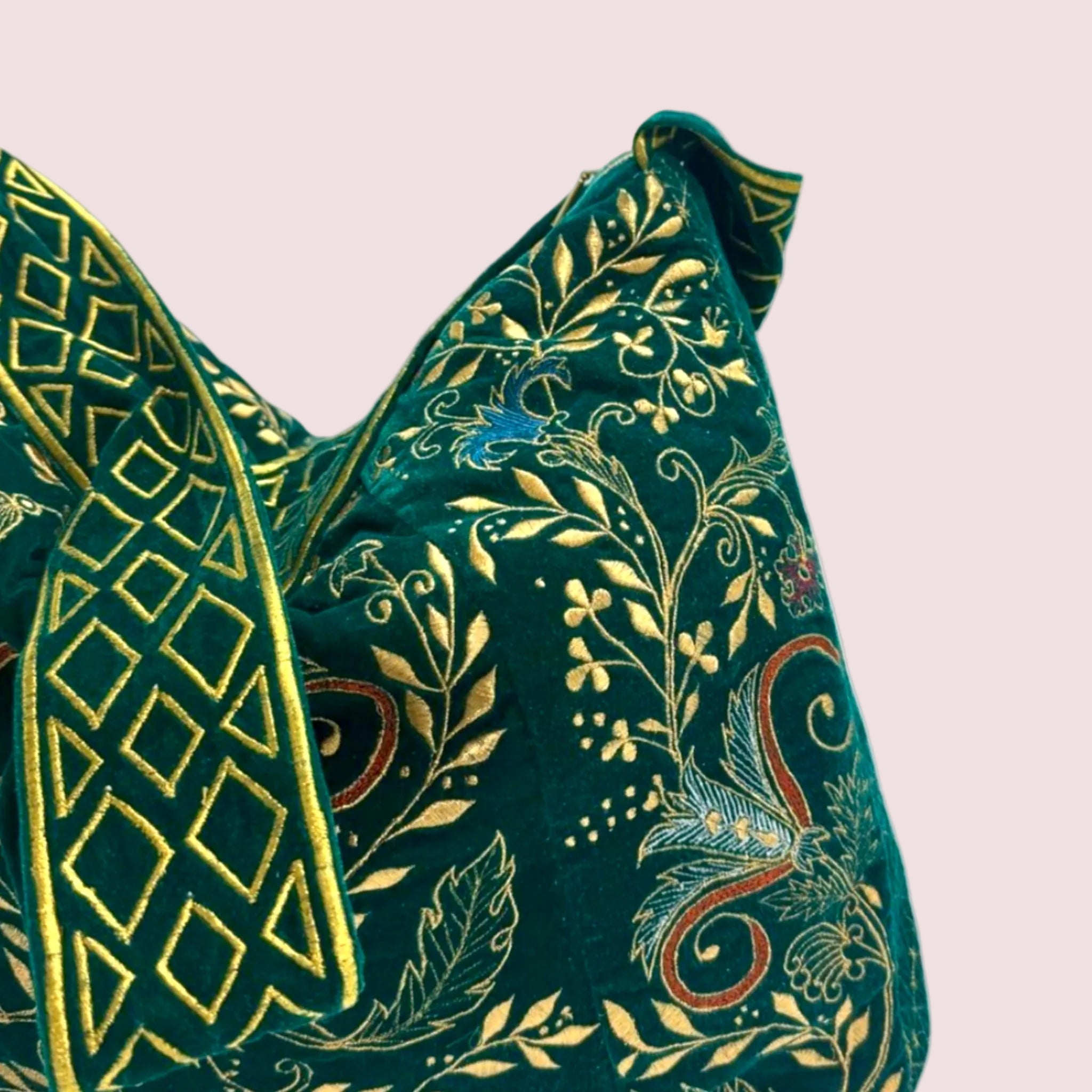 The Arabella Tote - Deep Green