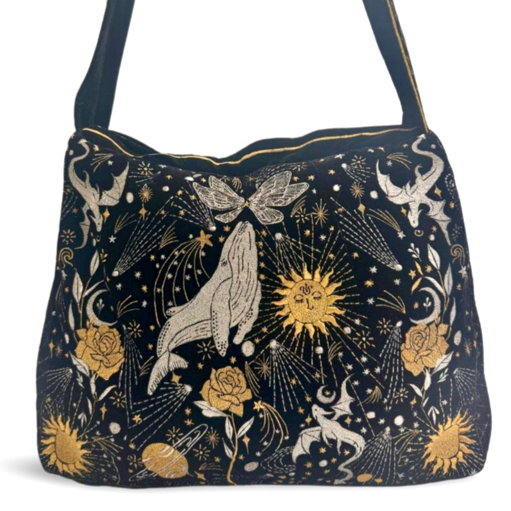 The Sitara Luxe Tote - Black
