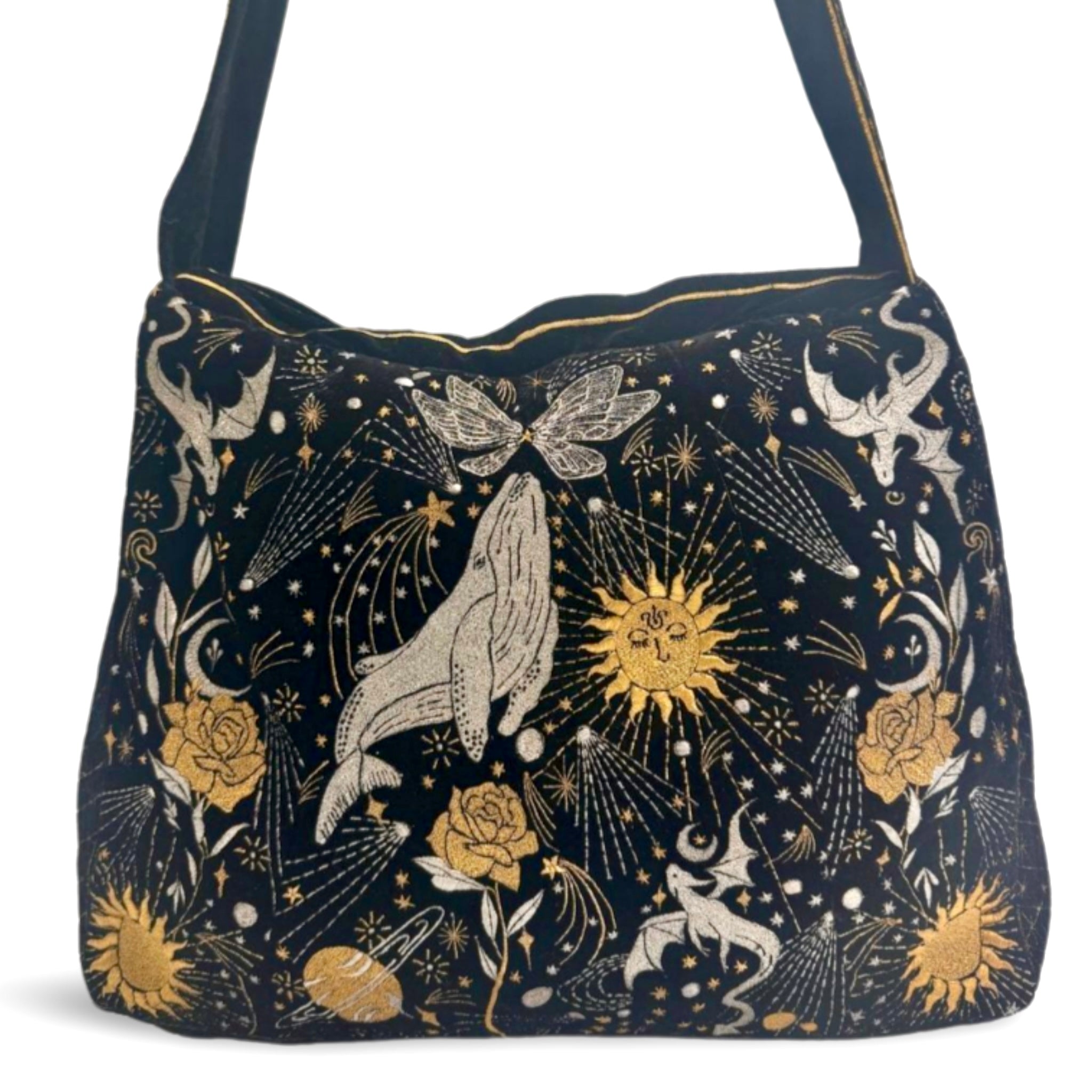 The Sitara Luxe Tote - Black