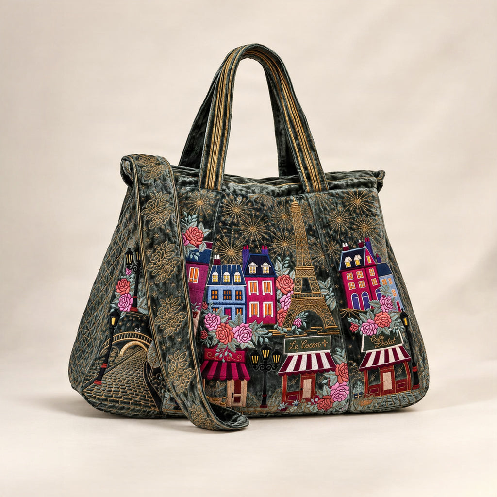 The Rose Tote - Sage Green