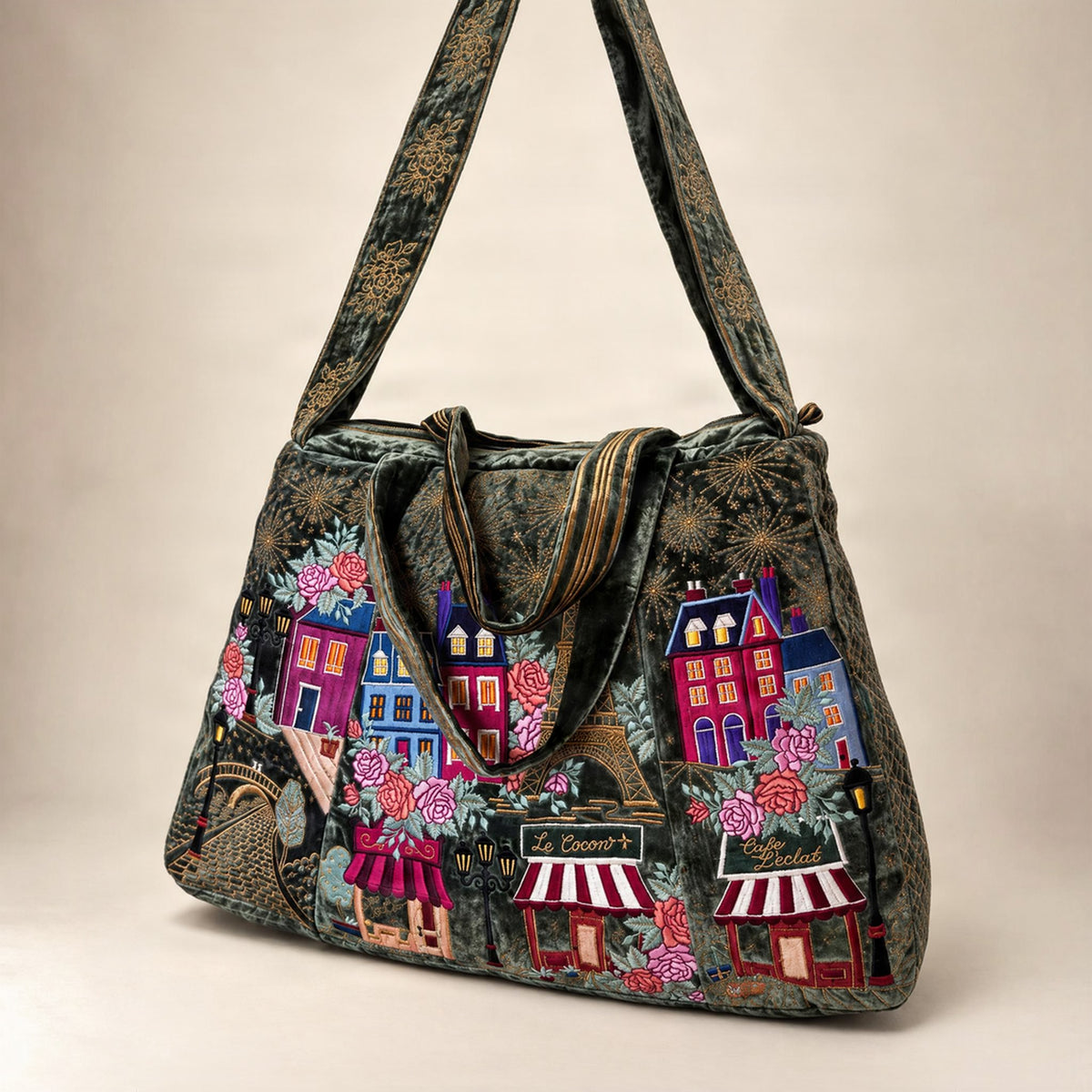 The Rose Tote - Sage Green