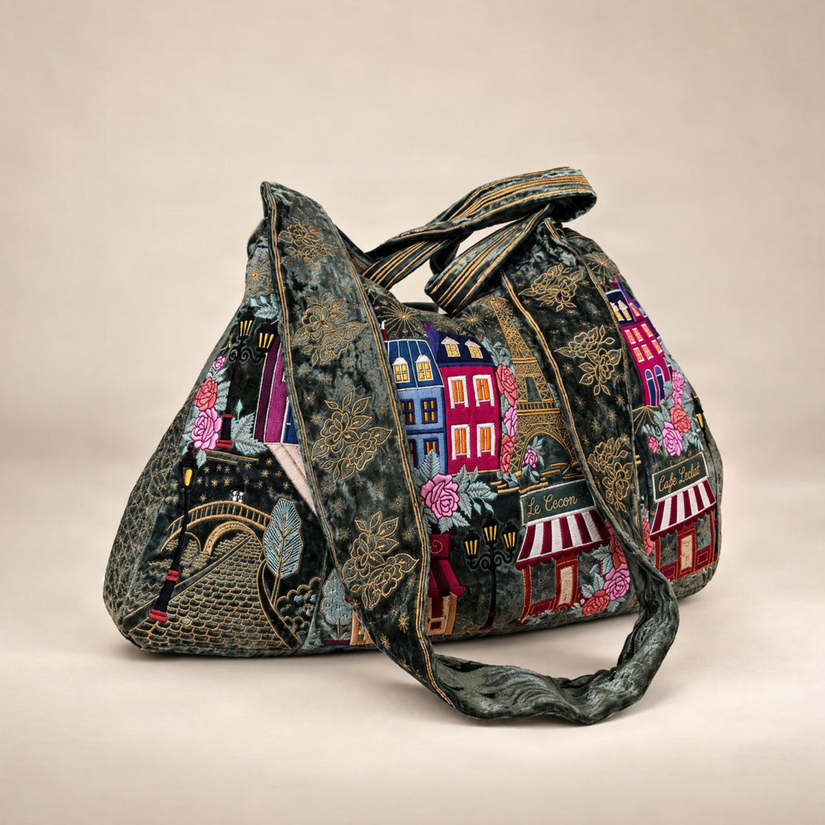 The Rose Tote - Sage Green