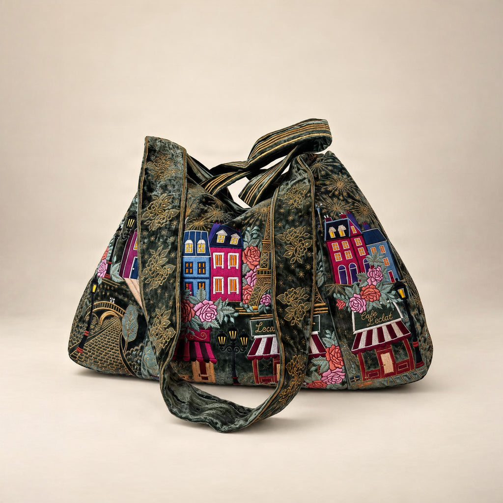 The Rose Tote - Sage Green