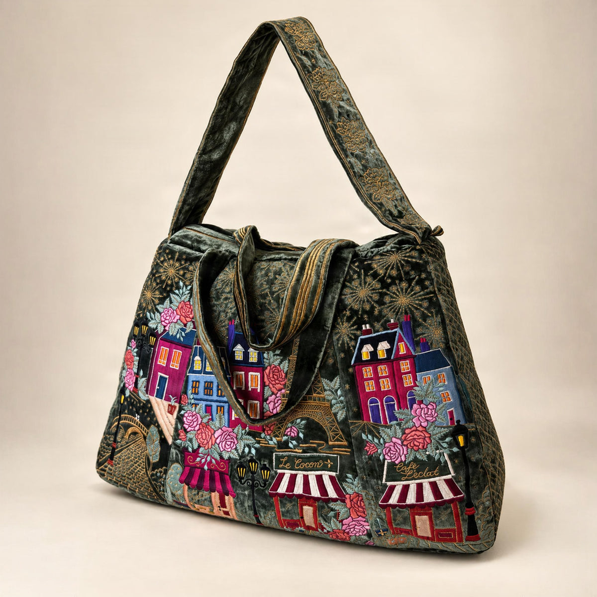 The Rose Tote - Sage Green