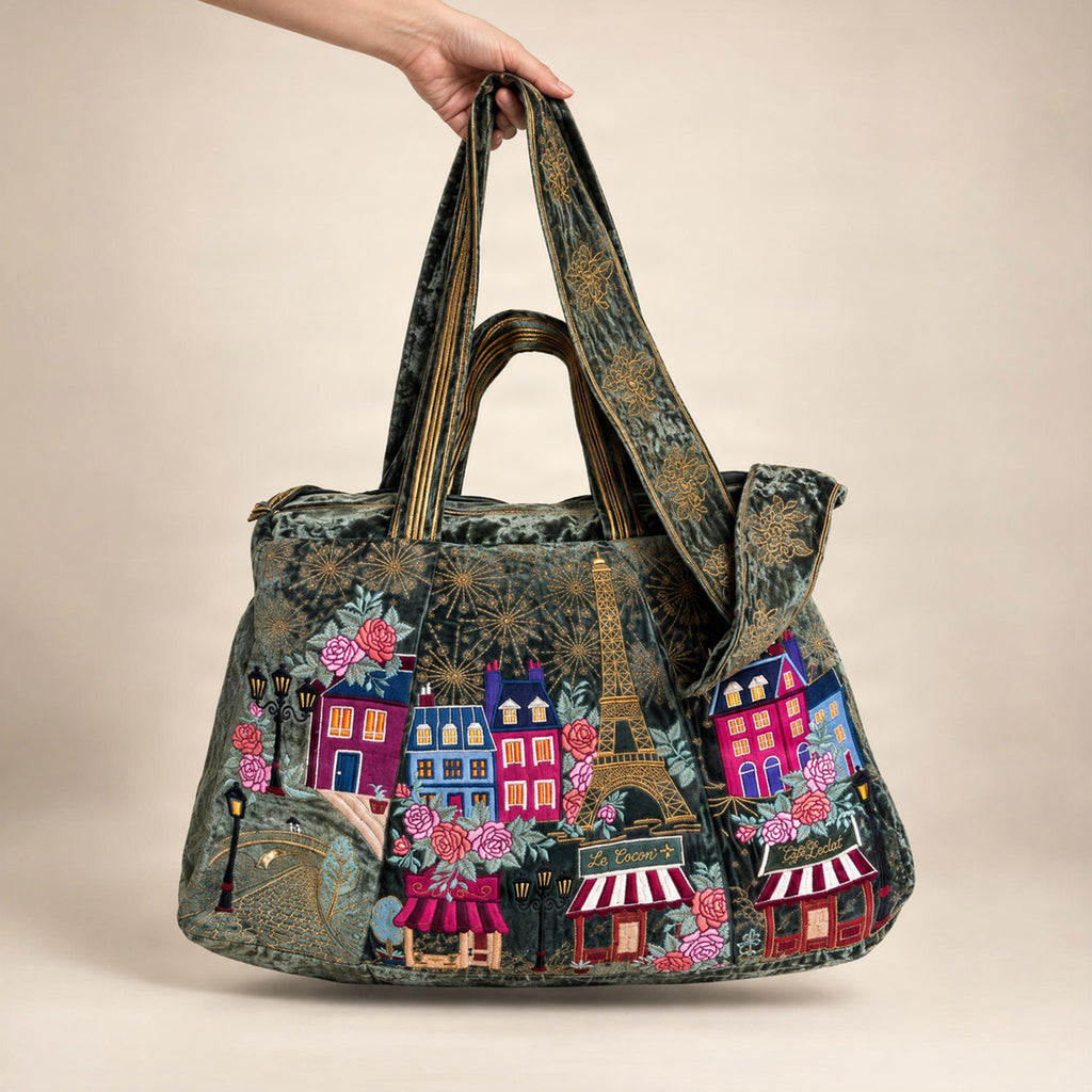The Rose Tote - Sage Green