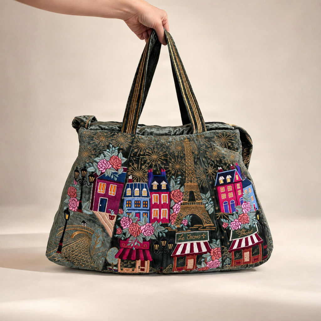 The Rose Tote - Sage Green